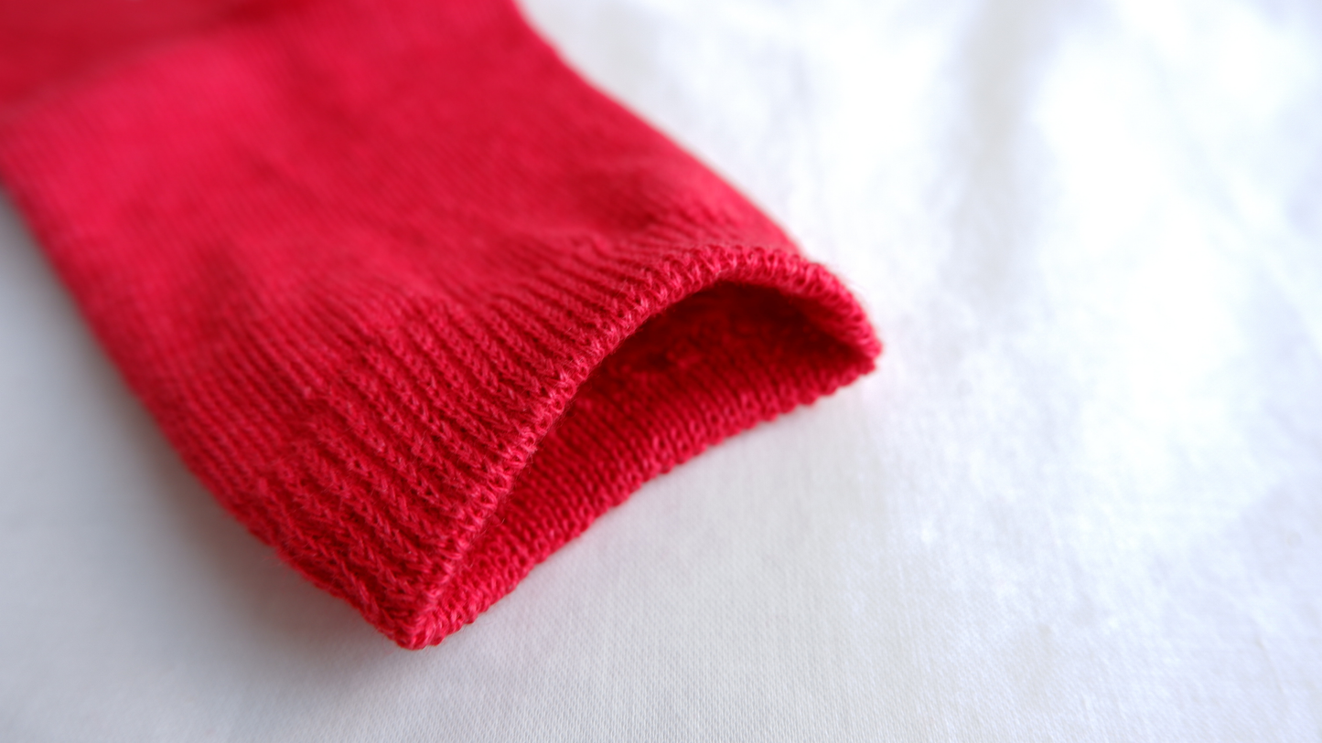 MAMORI　ソフトリネンソックス　F　厚手　40/2　ショートクルータイプ